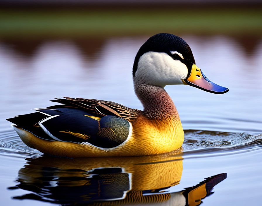 Canvas Wall Art Home Decor - A Beautiful Duck