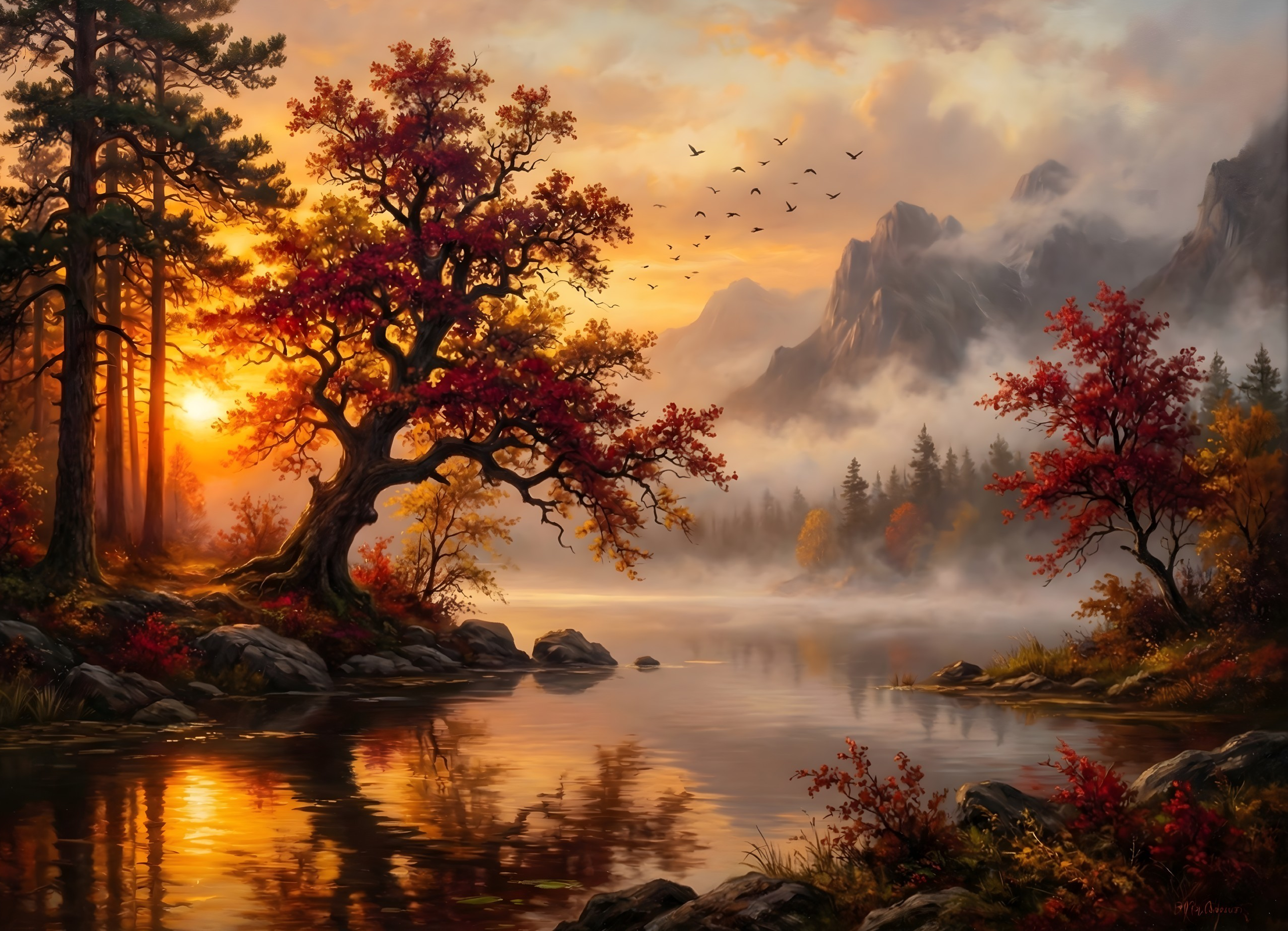 Canvas Wall Art Home Decor - As The Days Go By