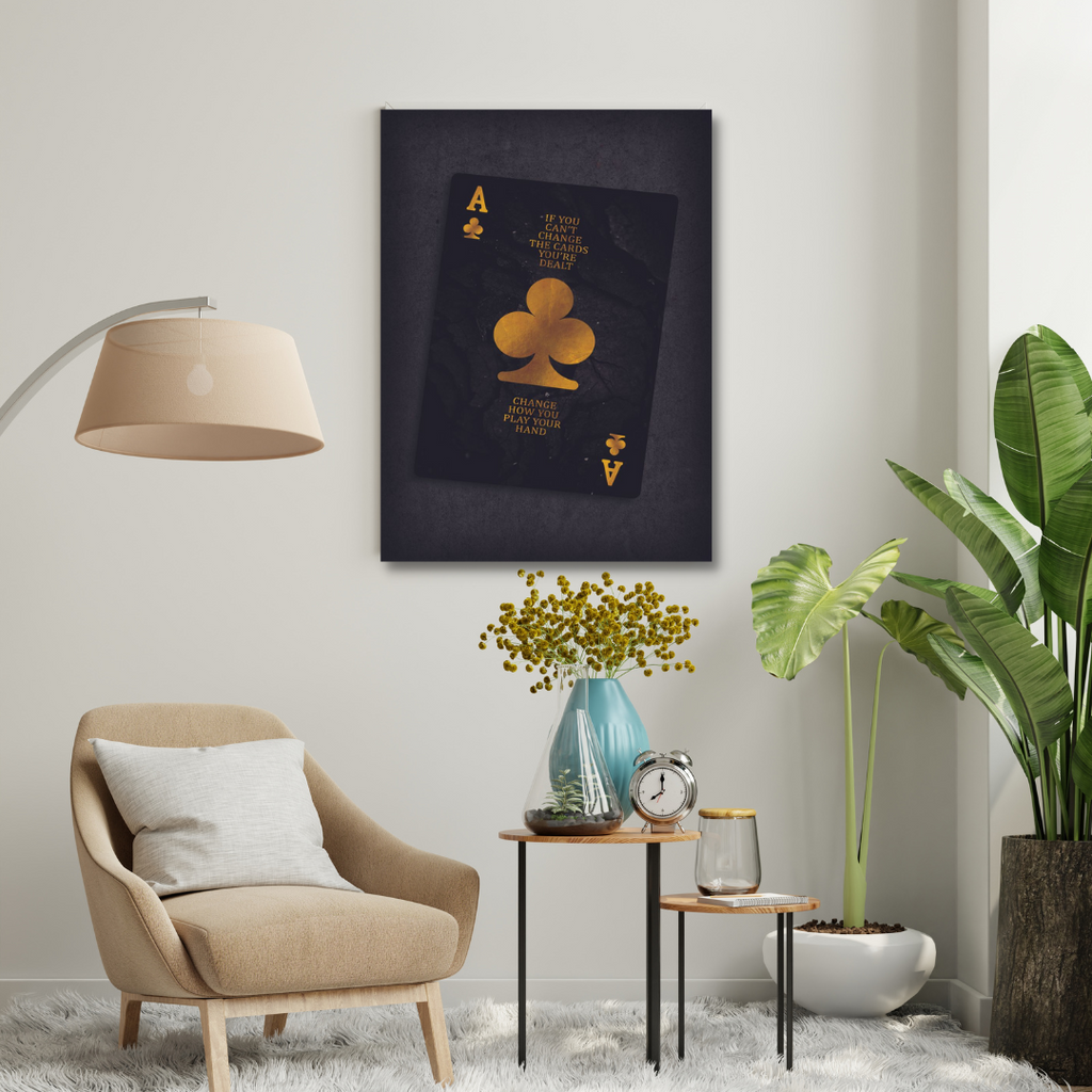 Motivational Canvas Wall Art - Change How you Play
