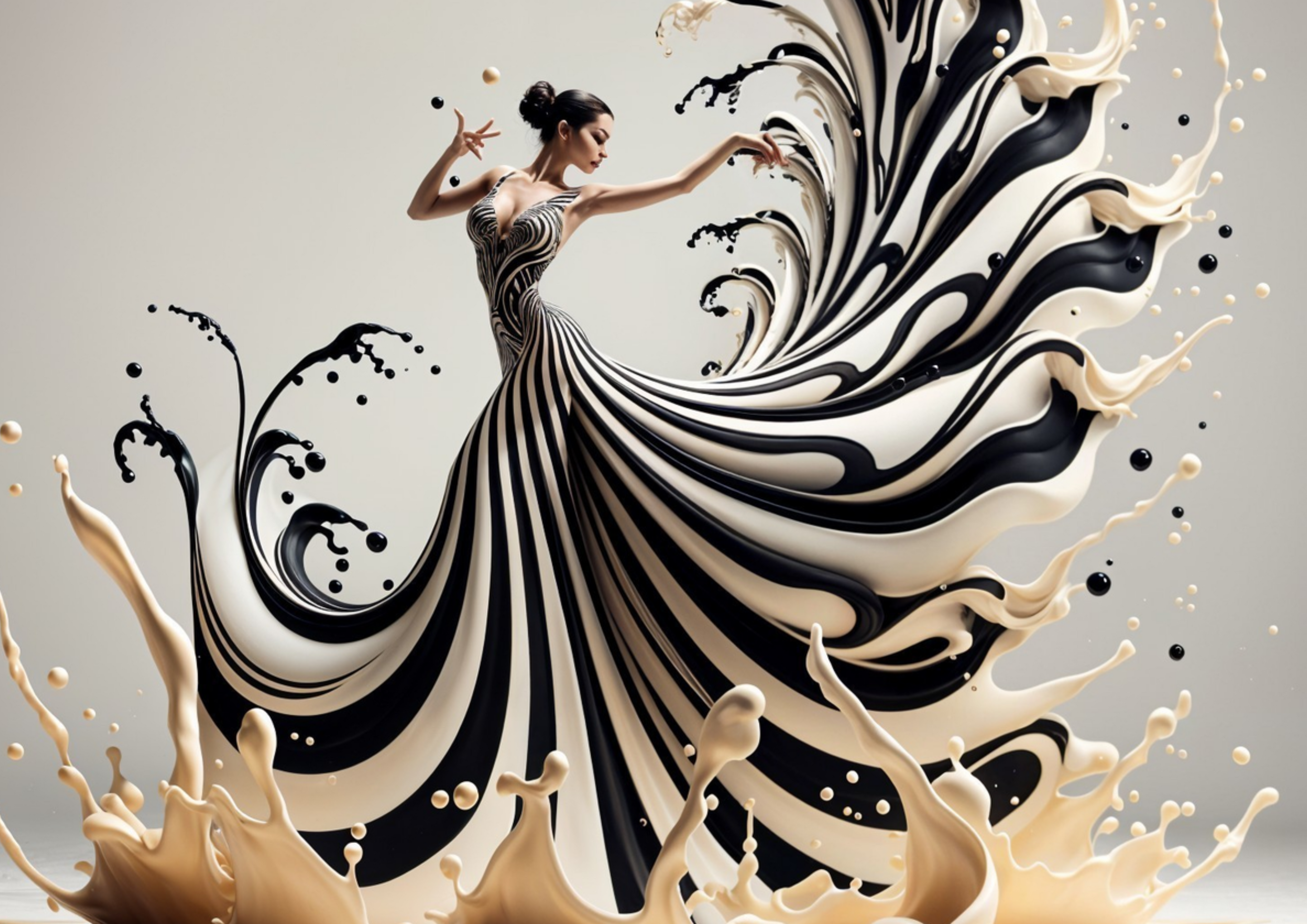 Canvas Wall Art Home Decor - Colourful Dance