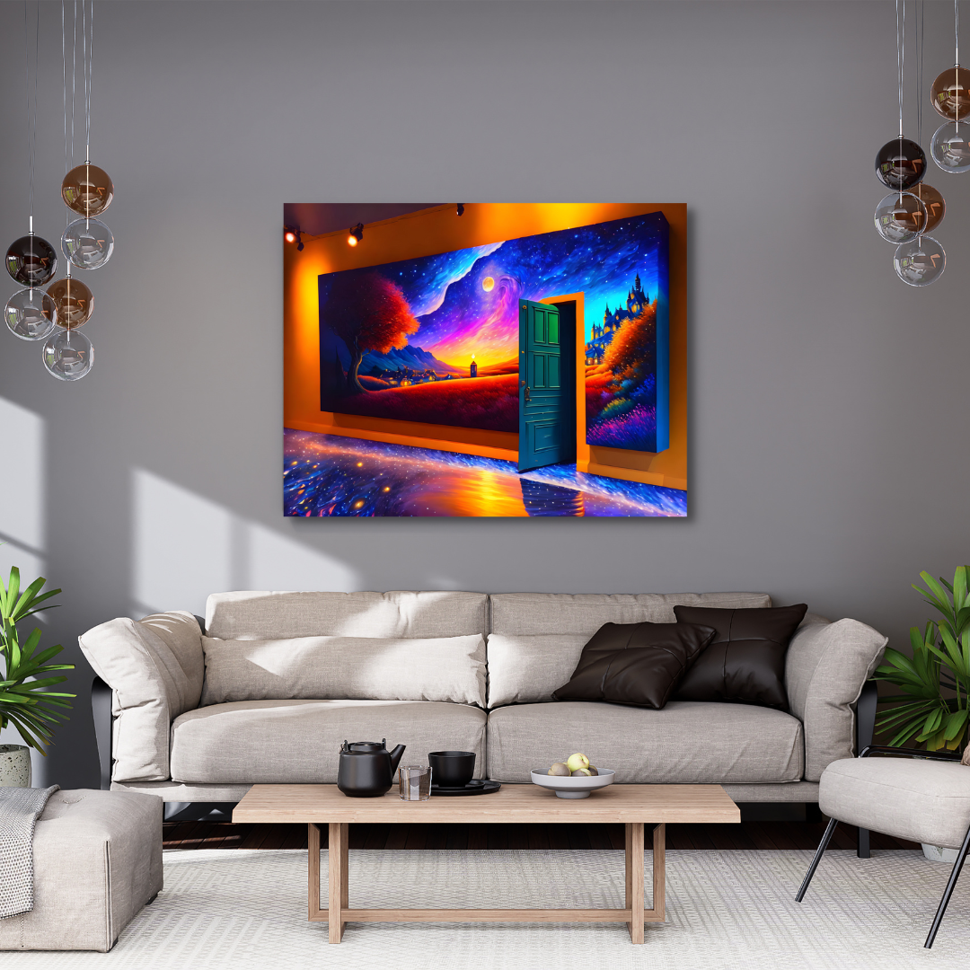 Canvas Wall Art Home Decor - Doors Of Perception 02