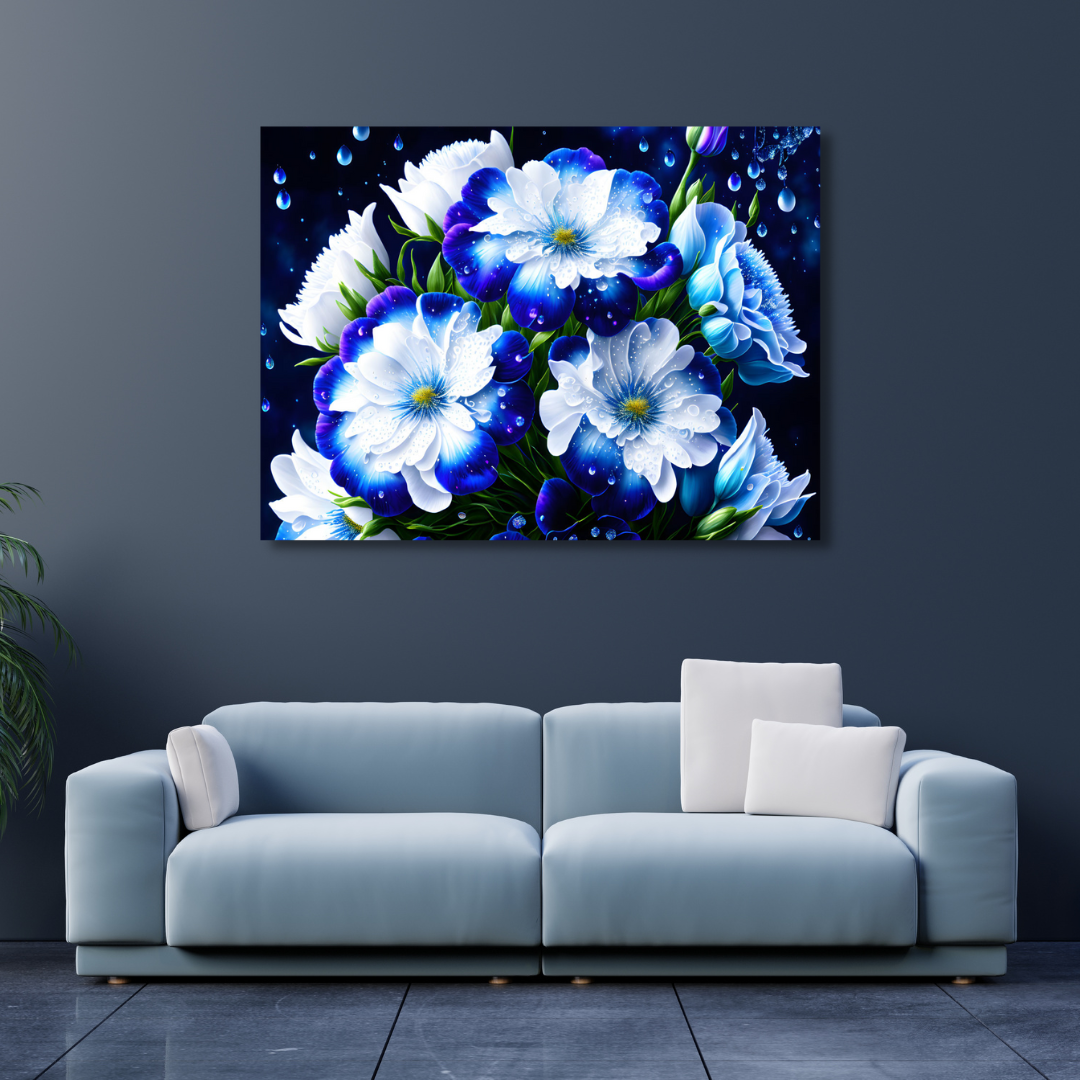 Canvas Wall Art Home Decor - TFantasy Flowers 02