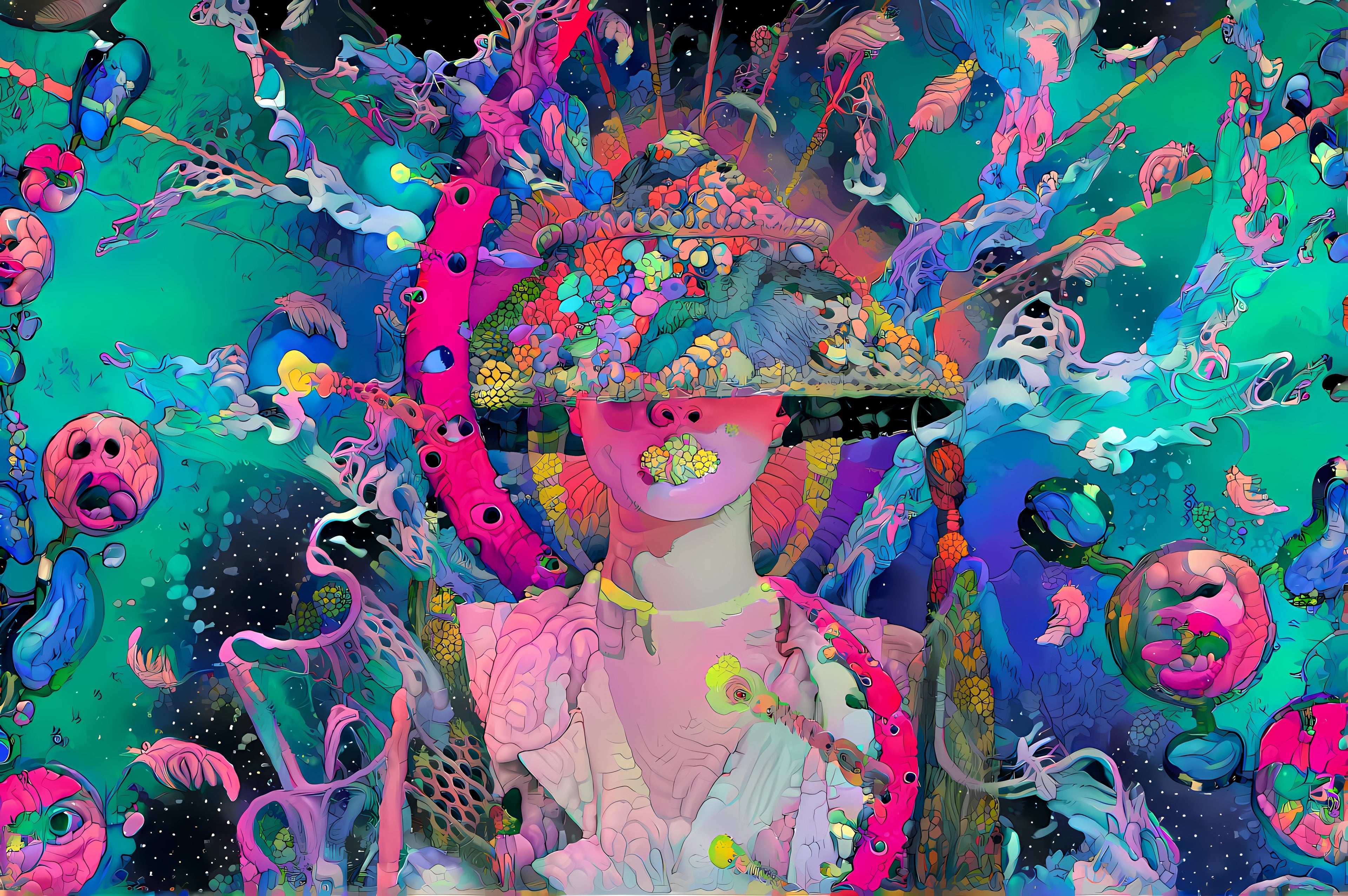 Canvas Wall Art Home Decor - Lips