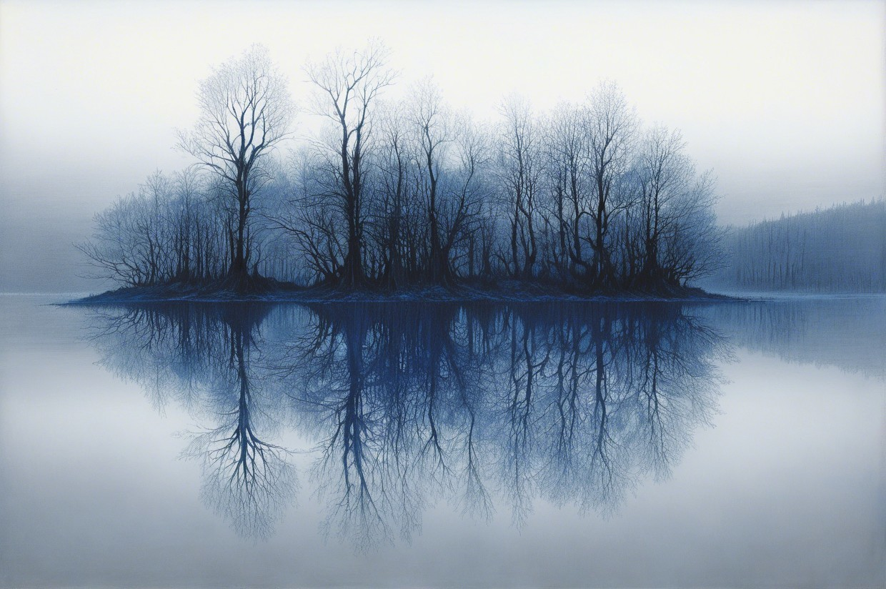 Canvas Wall Art Home Decor - Misty