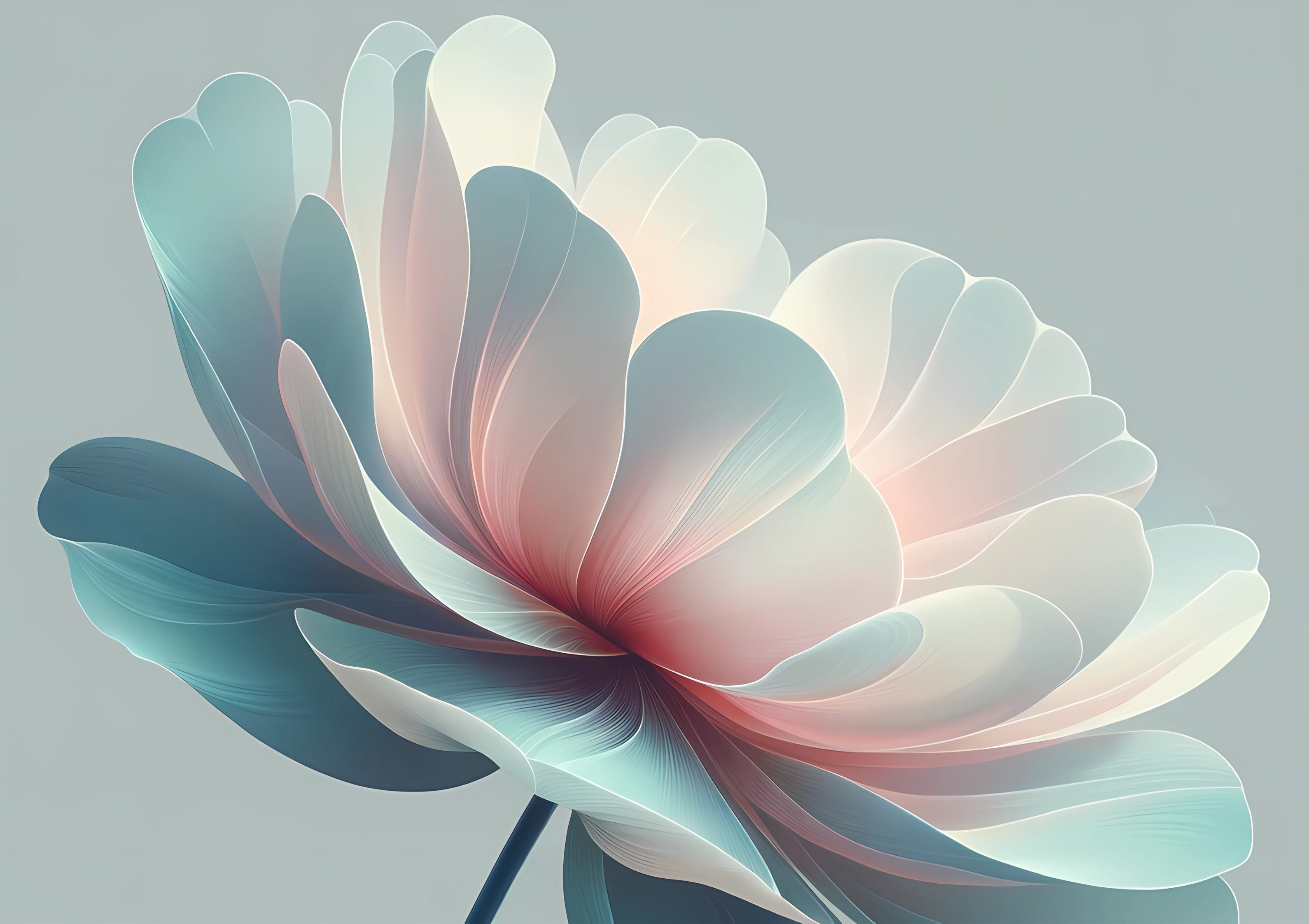 Canvas Wall Art Home Decor - Pastel Bloom