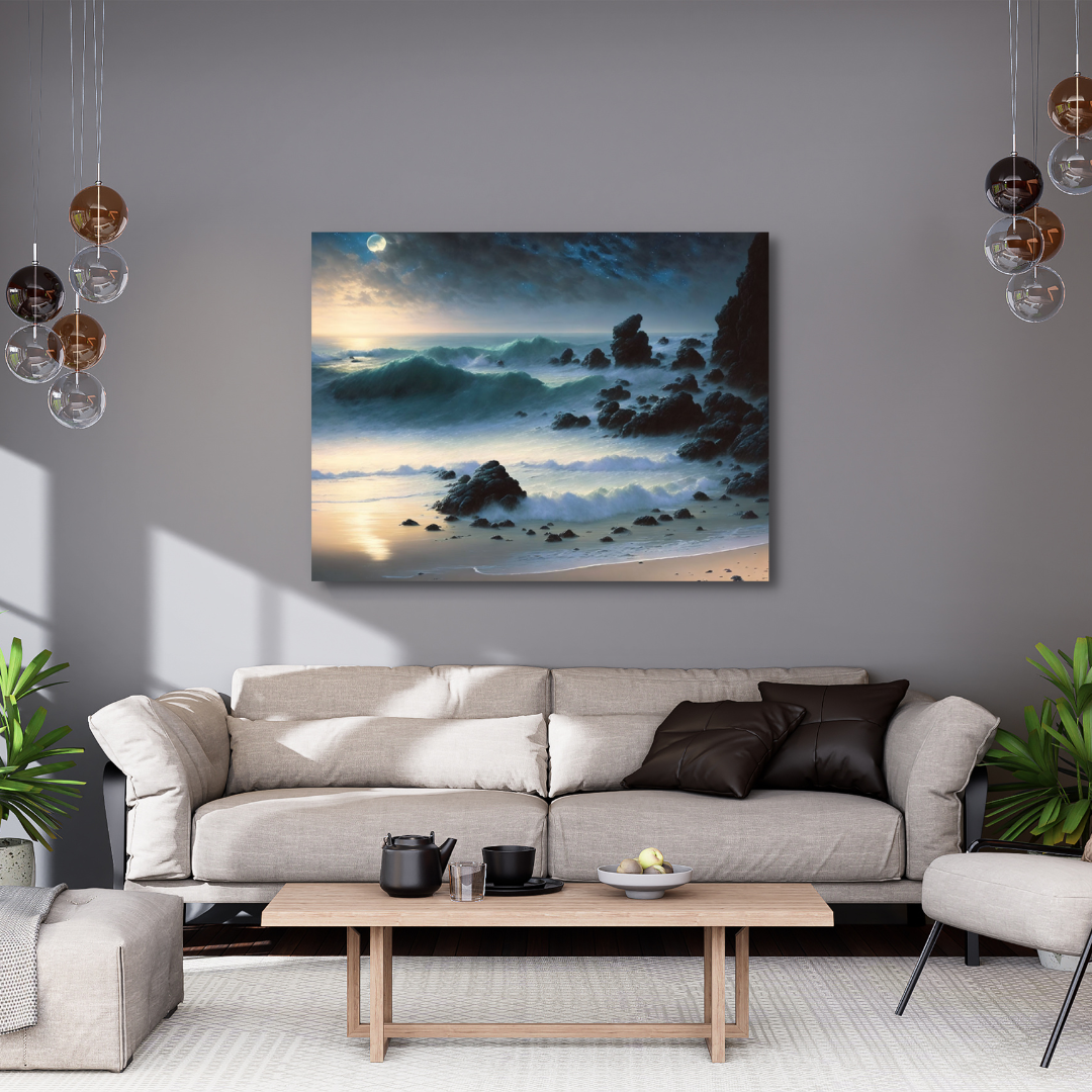 Canvas Wall Art Home Decor - Fire Buterfly