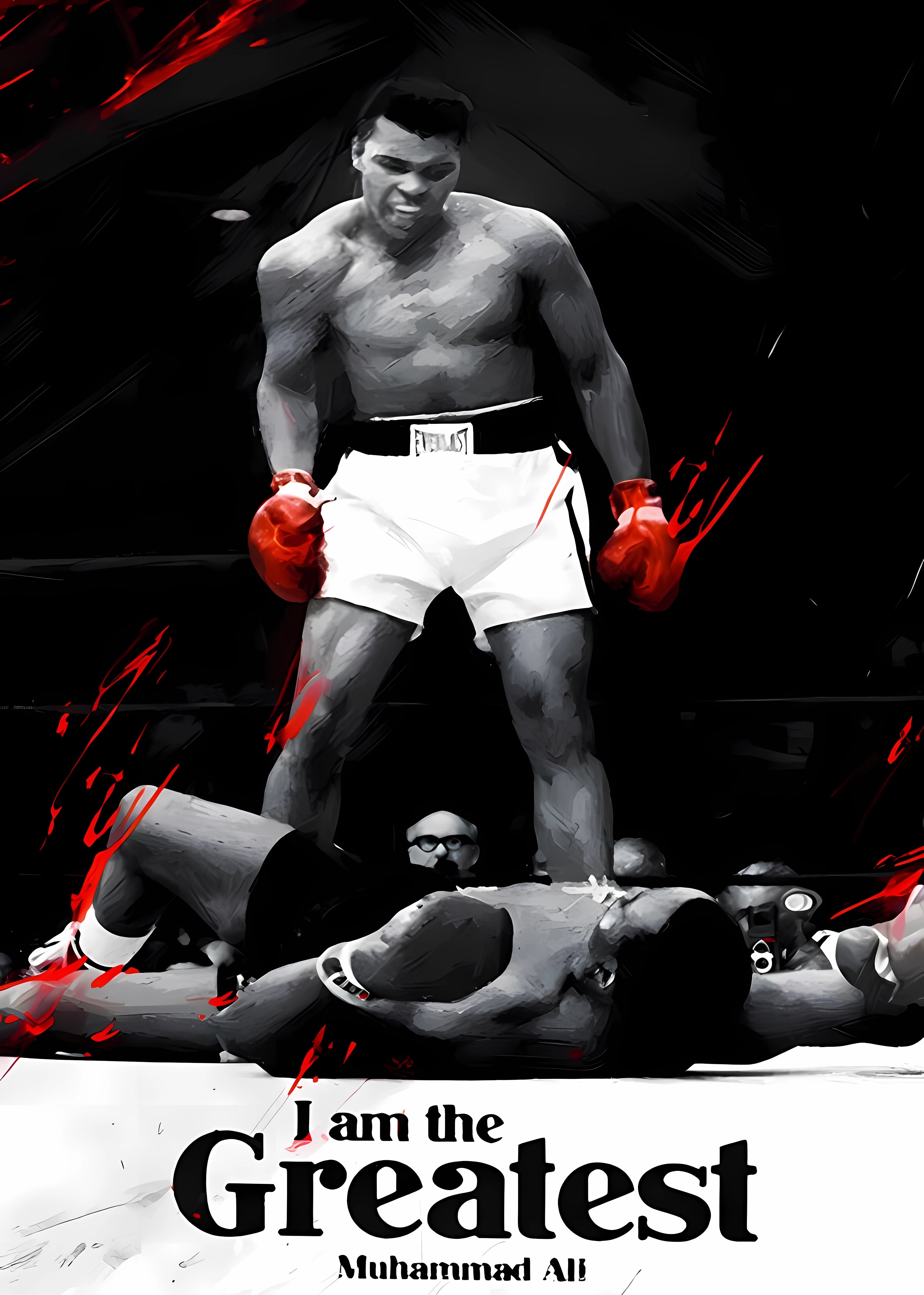 Motivational Canvas Wall Art - The Greatest