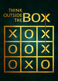 Motivational Canvas Wall Art - Think Outside The Box 02