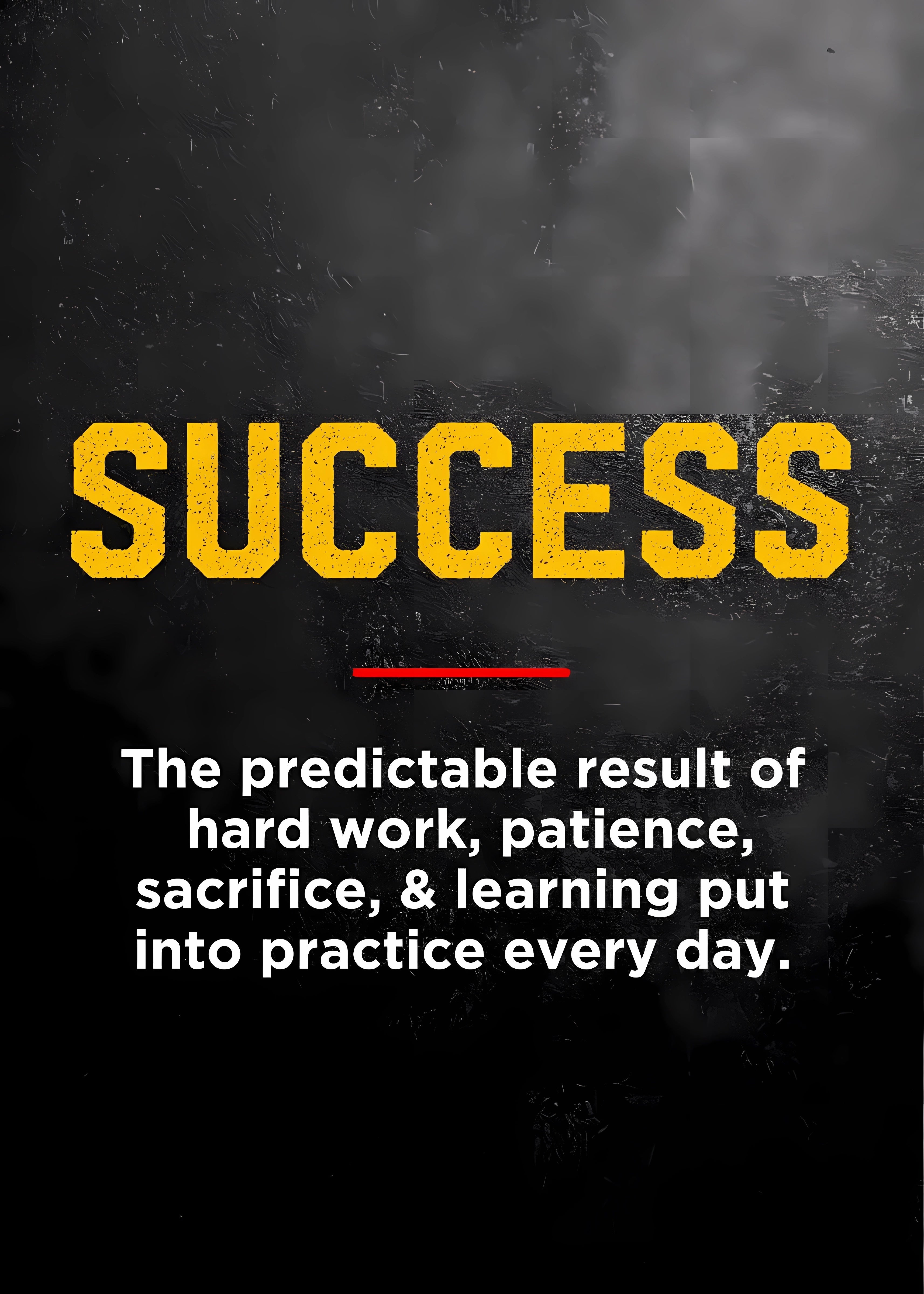 Motivational Canvas Wall Art - Success