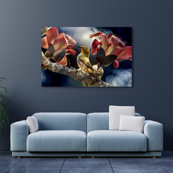 Bird On A Roof Of  The World